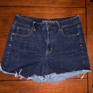American Eagle Outfitters Dark Blue Jean Shorts